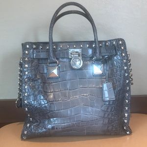 Michael Kors Studded Hamilton Tote